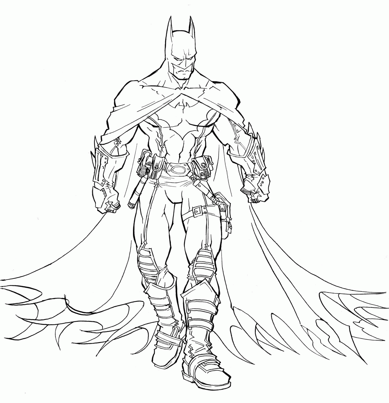 batman dark knight coloring pages