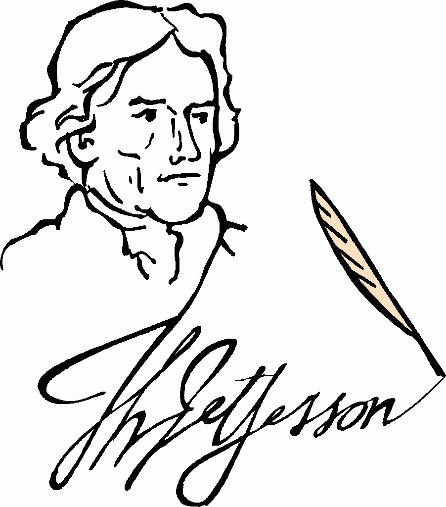 Vector portrait of president Thomas Jefferson Thomas Jefferson 1743   1826 was an American statesman diplomat lawyer architect philosopher  and Stock Vector Image  Art  Alamy