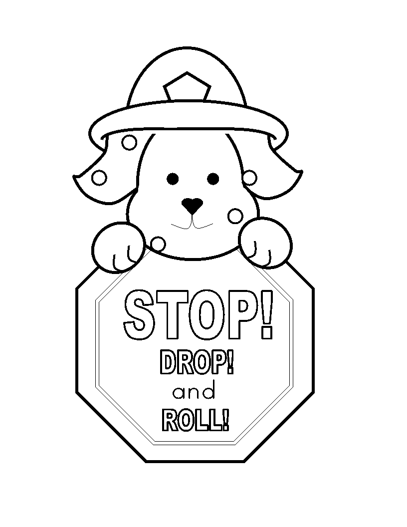 Stop Drop And Roll Clip Art Library