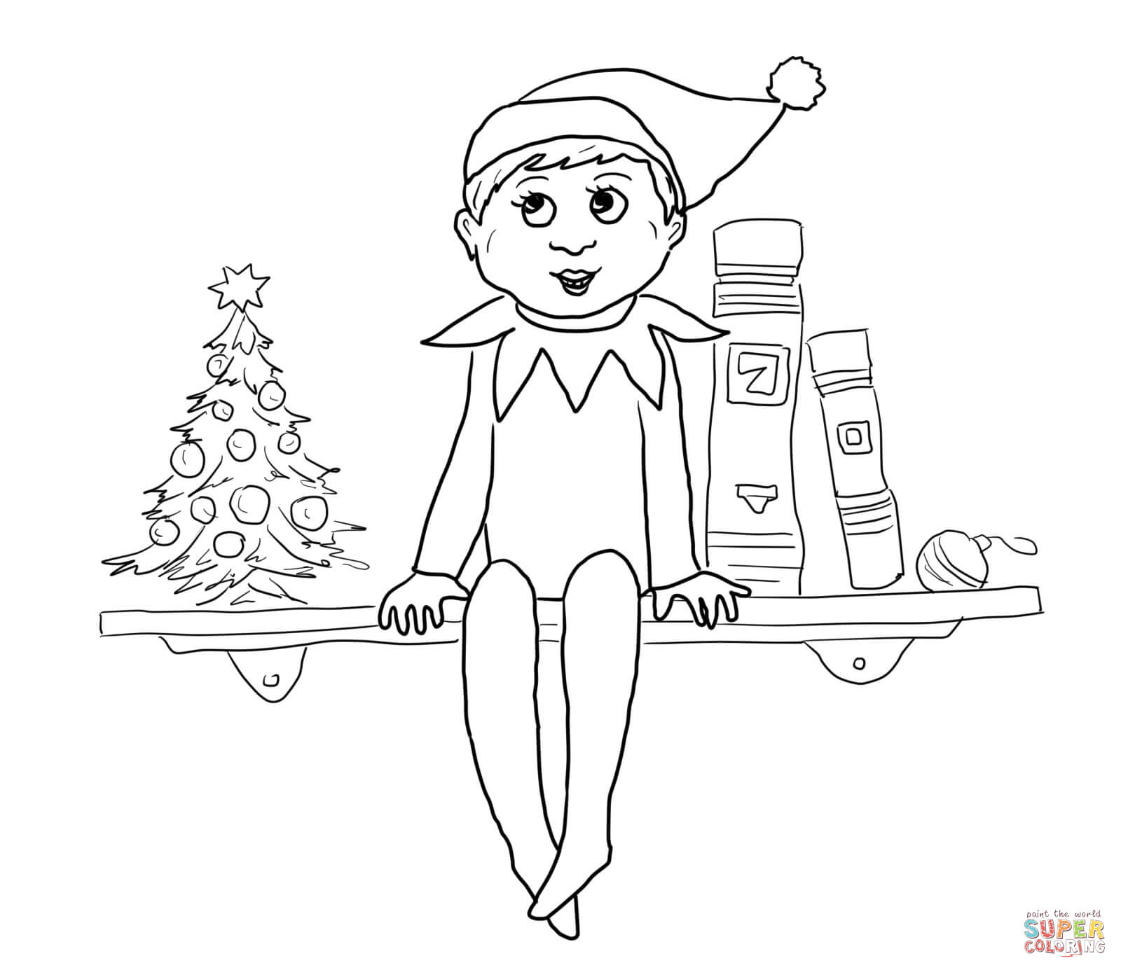 free-printable-girl-elf-on-the-shelf-coloring-pages-download-free