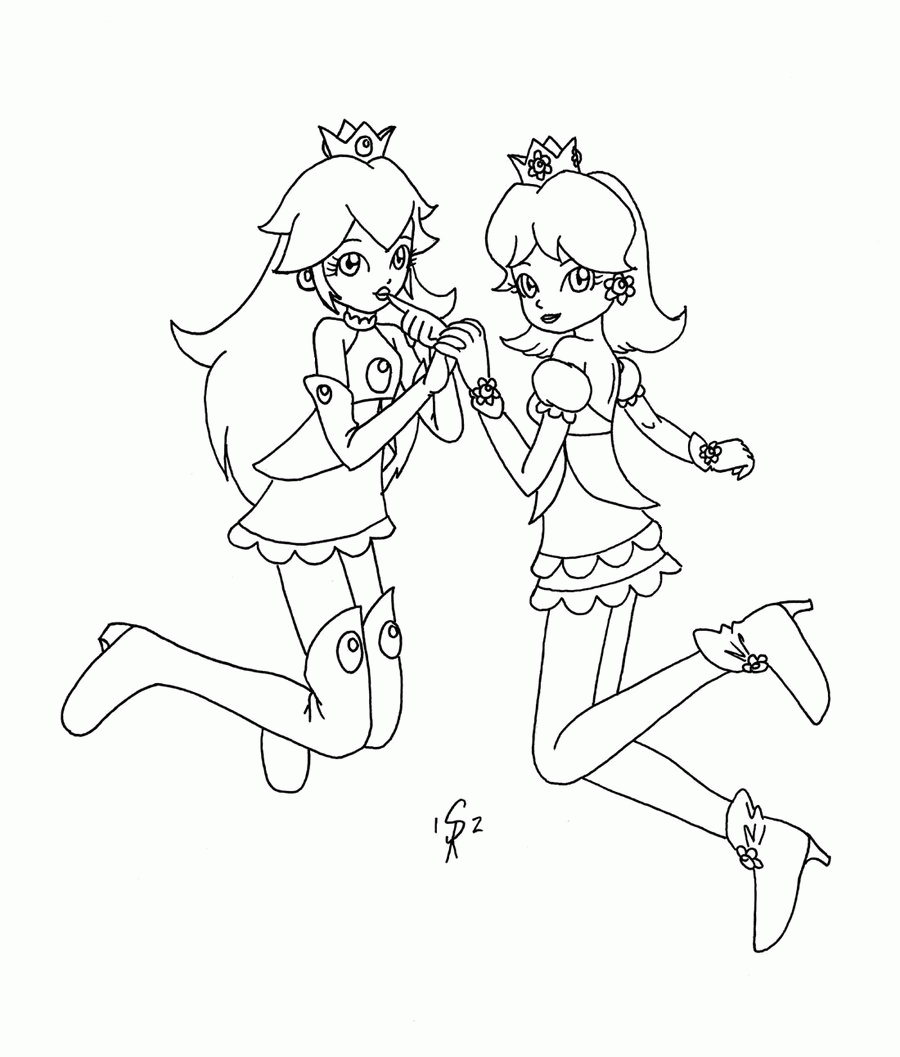 Free Rosalina Peach And Daisy Coloring Pages Download Free Rosalina Free Rosalina Peach And Daisy Coloring Pages Download Free Rosalina