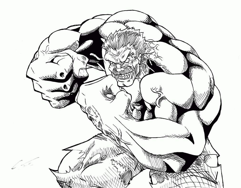 Red Hulk (Rulk) by frederikhornung on Newgrounds