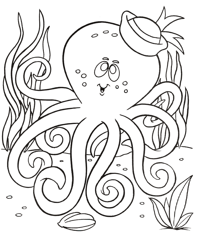 Free Printable Octopus 