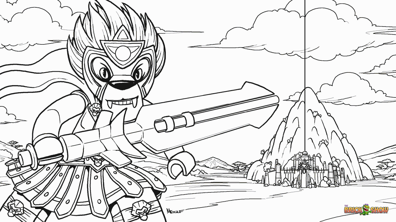 lego chima speedorz coloring pages