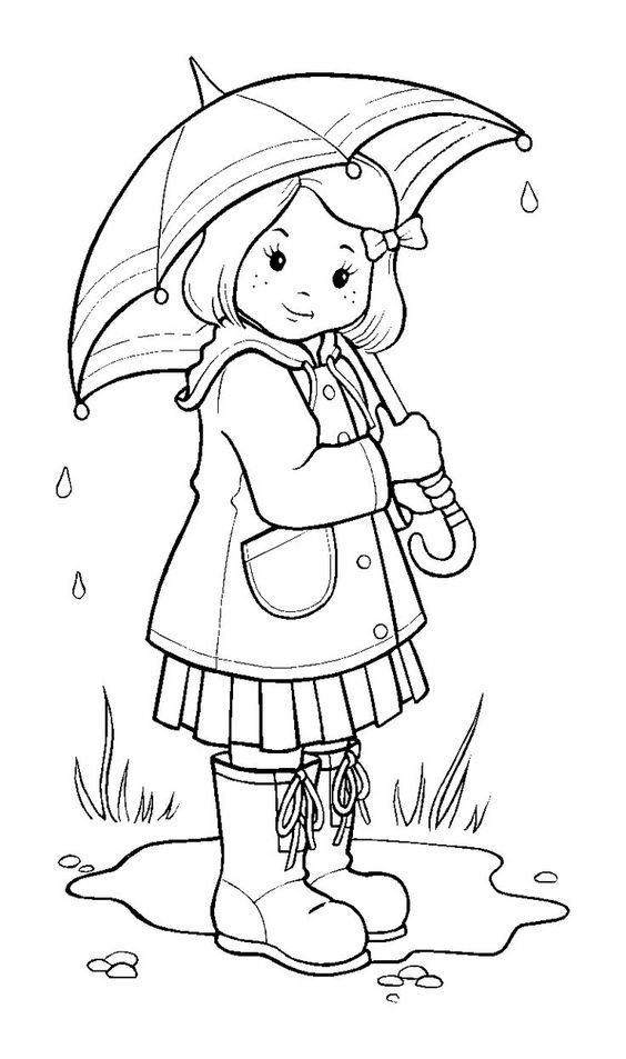 Rainy day Doodle : r/drawing