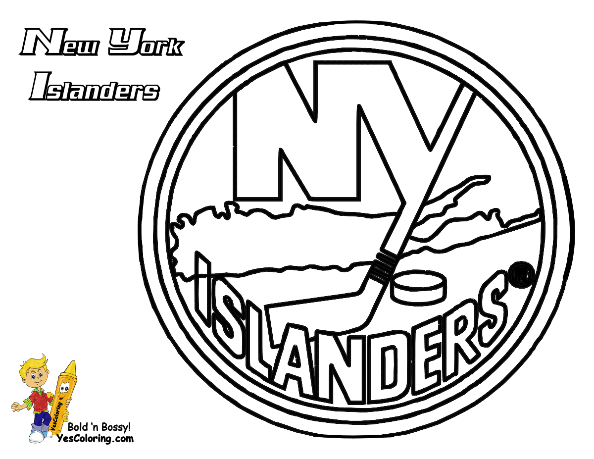 NHL Coloring Pages Printable for Free Download