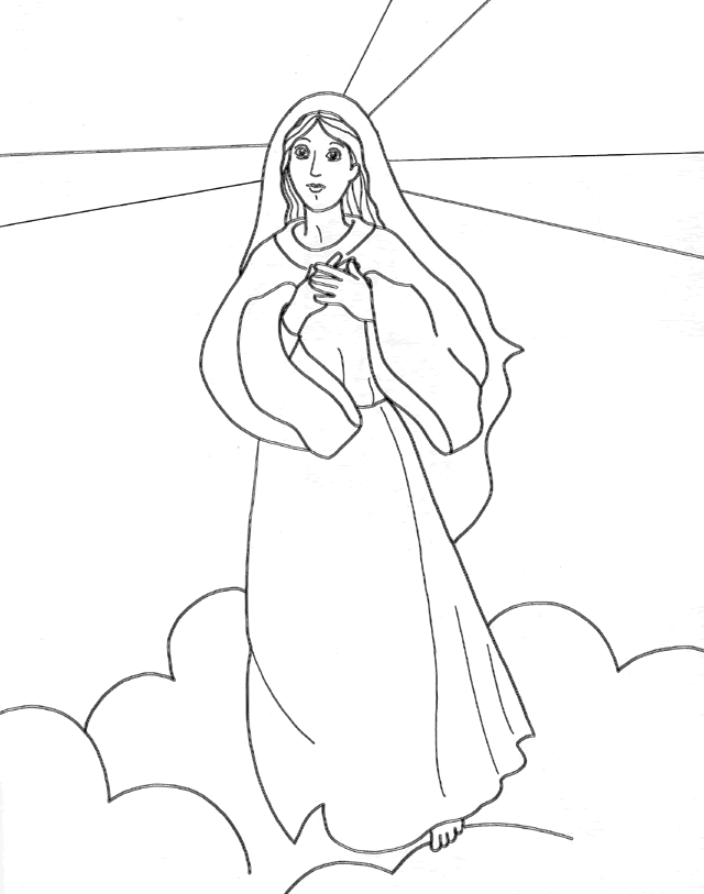 Free Coloring Pages Of Mother Mary, Download Free Coloring Pages Of ...