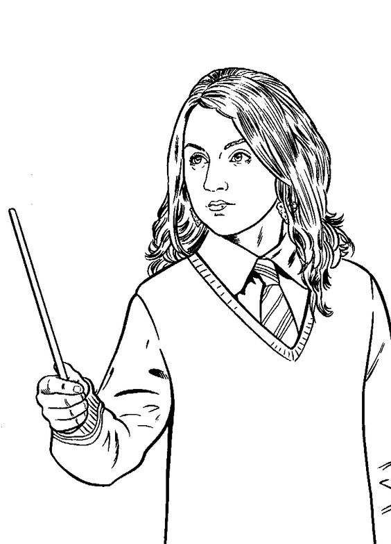 Ginny Luna Harry Potter Ausmalbilder Harry Potter Coloring Pages Sexiz Pix