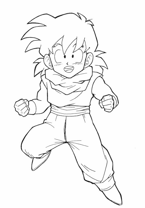 Learn How to Draw Son Gohan from Dragon Ball Z (Dragon Ball Z) Step by Step  : Drawing Tutorials