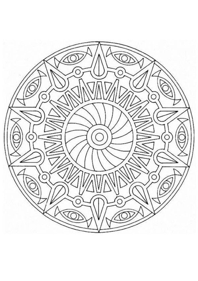 Intricate Christmas Coloring Pages