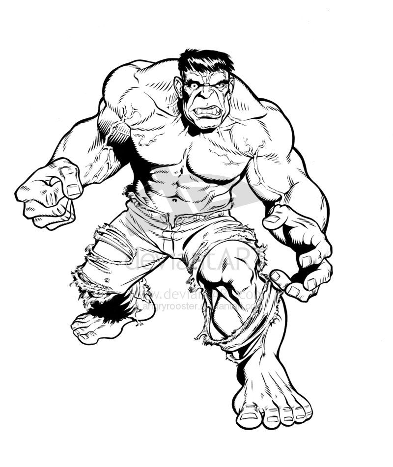How to Draw Retro Hulk from Marvel Comics with Easy Step by Step Drawing  Tutorial | How to Draw Step by Step Drawing Tutorials