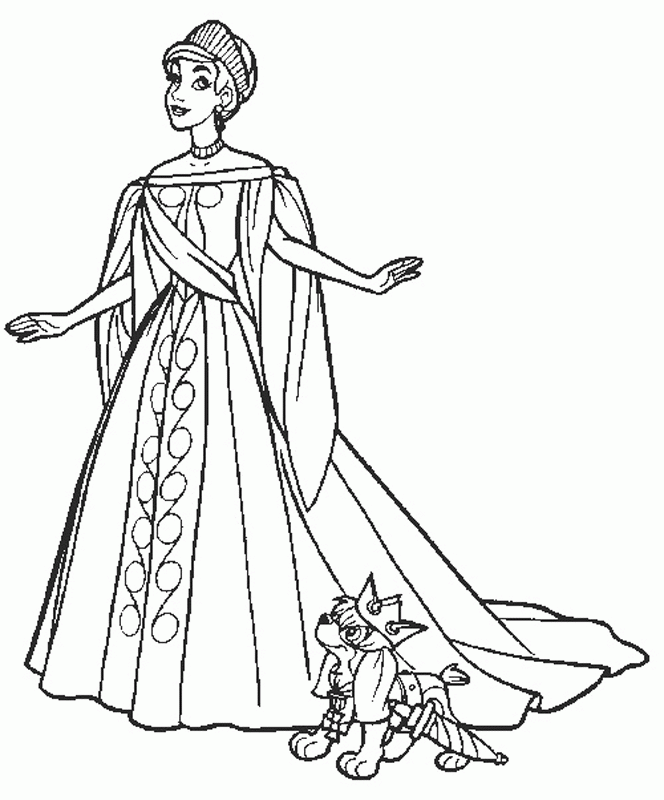 Anastasia | Free Printable Coloring Pages