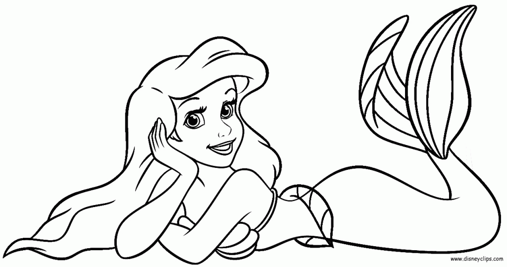 Mermaids Coloring Pages 