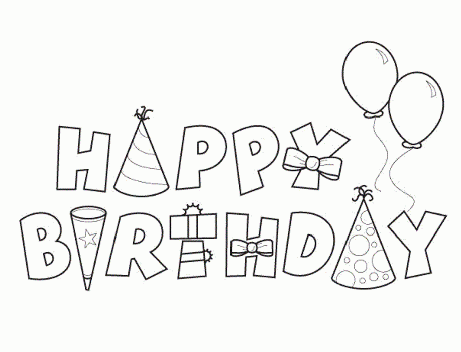 Free Happy Birthday Mom Printable Coloring Pages, Download Free Happy ...