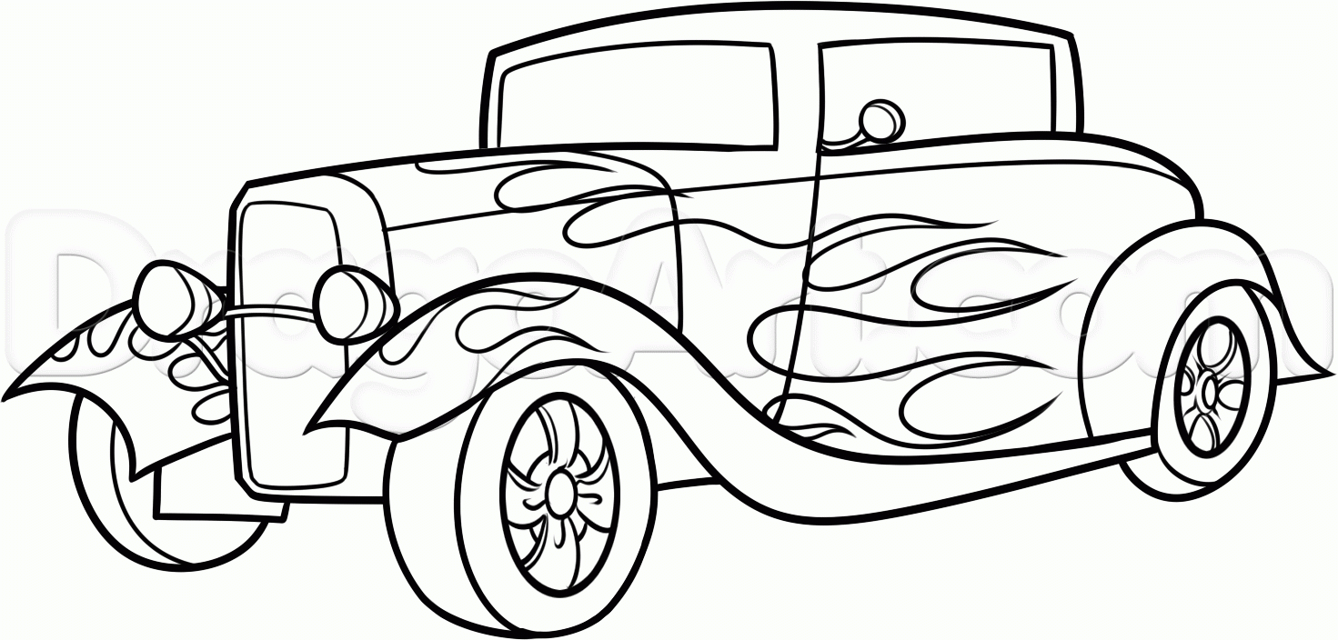 Free Rat Rod Coloring Pages, Download Free Rat Rod Coloring Pages png ...