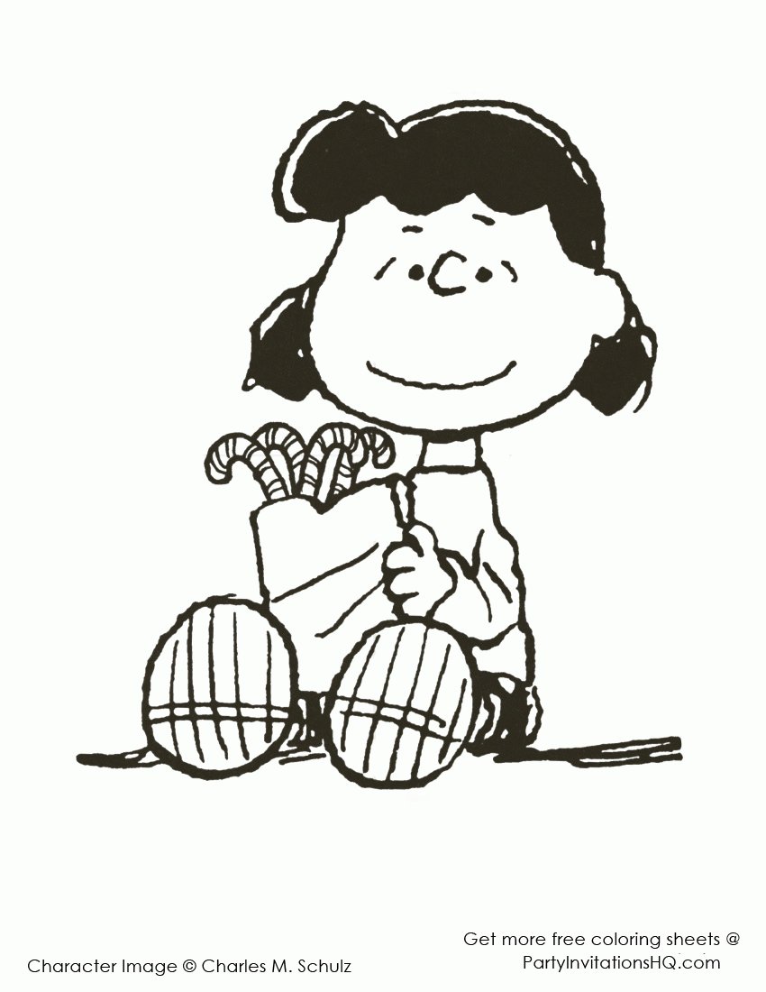 Charlie Brown Christmas Clipart Black And White Clip Art Library
