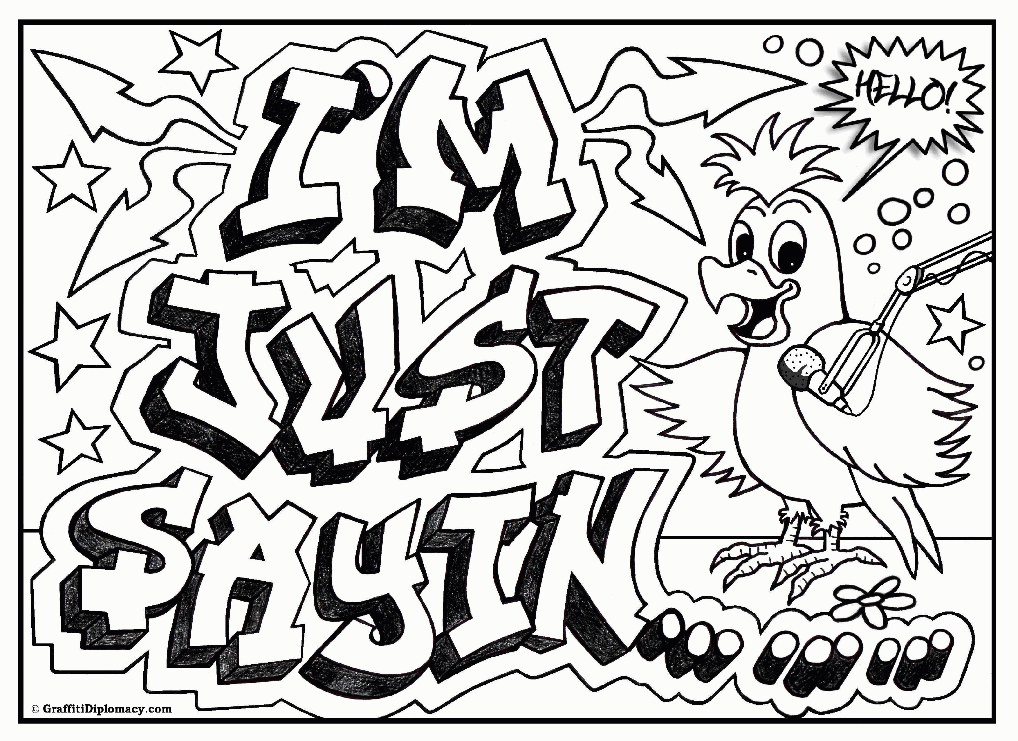 Free Coloring Pages For Teenagers Graffiti Download Free Coloring Pages For Teenagers Graffiti