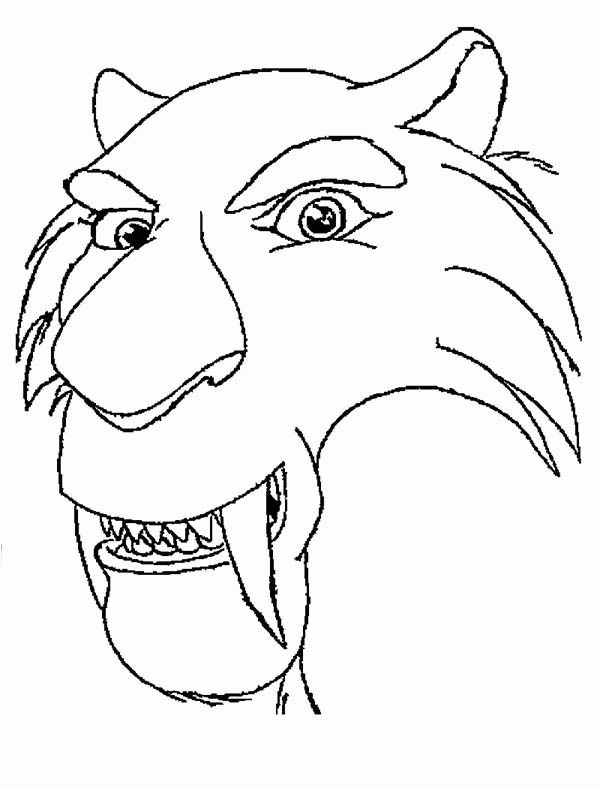 Saber Tooth Tiger Drawing PNG Image  Transparent PNG Free Download on  SeekPNG