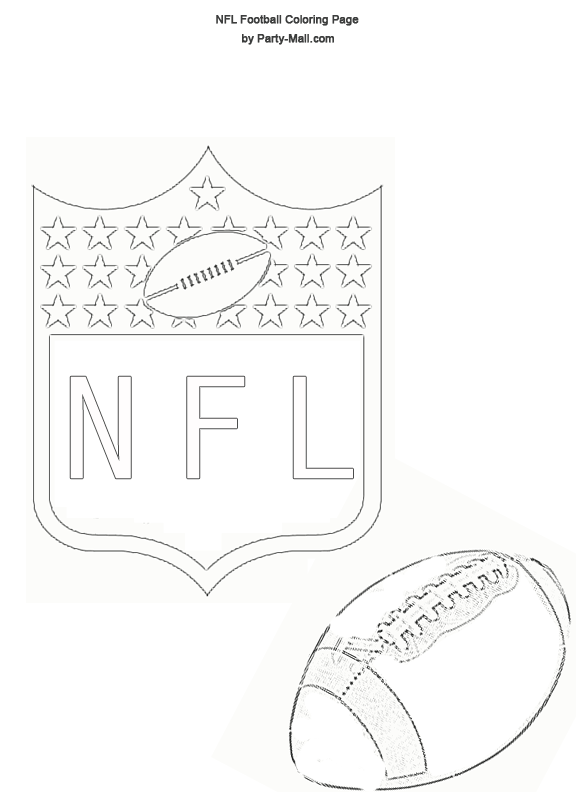 Nfl Logo coloring pages nfl logos Coloring