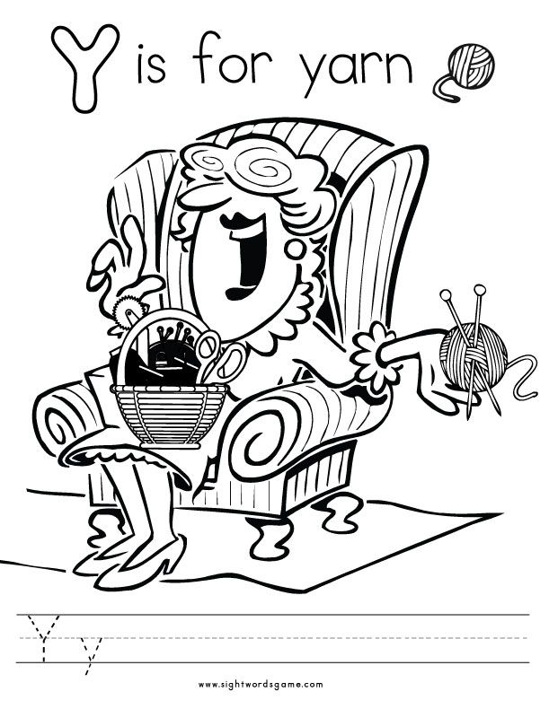 Alphabet Coloring Pages