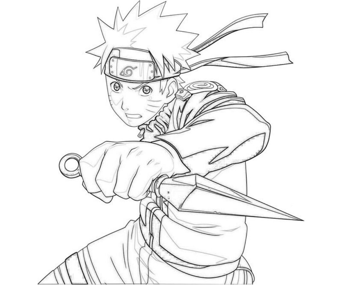 Desenho de Naruto Uzumaki 652 para colorir