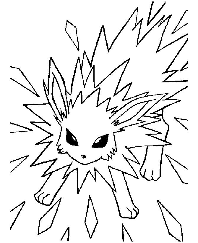 pokemon eevee para colorir - Clip Art Library