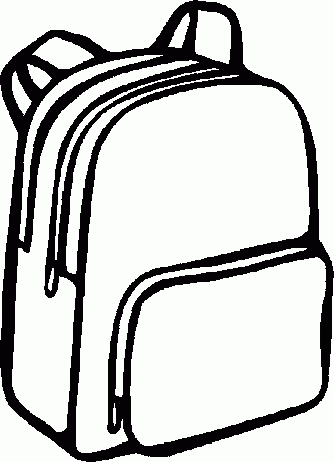 School Supplies Coloring Pages | Clipart library - Free Clipart Images