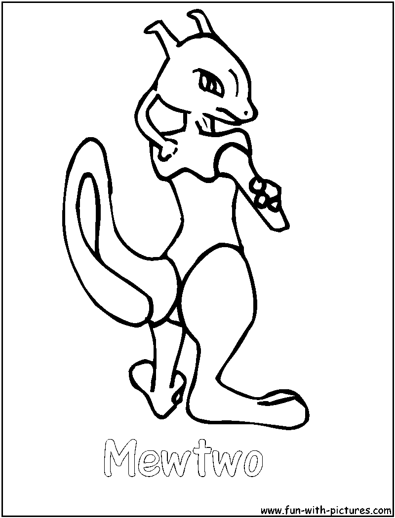 Free Mewtwo Coloring Pages, Download Free Mewtwo Coloring Pages png images,  Free ClipArts on Clipart Library