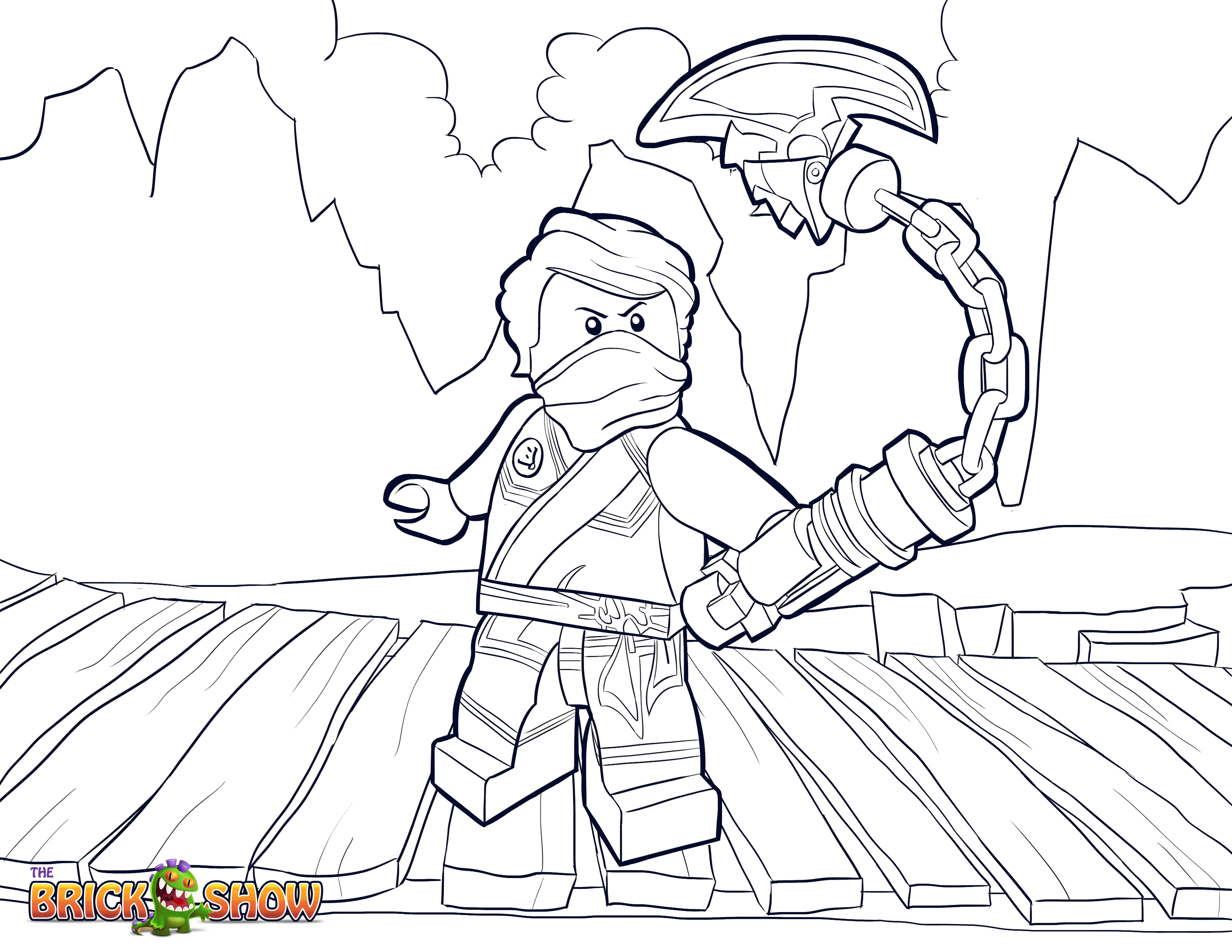 lego ninjago golden dragon coloring pages