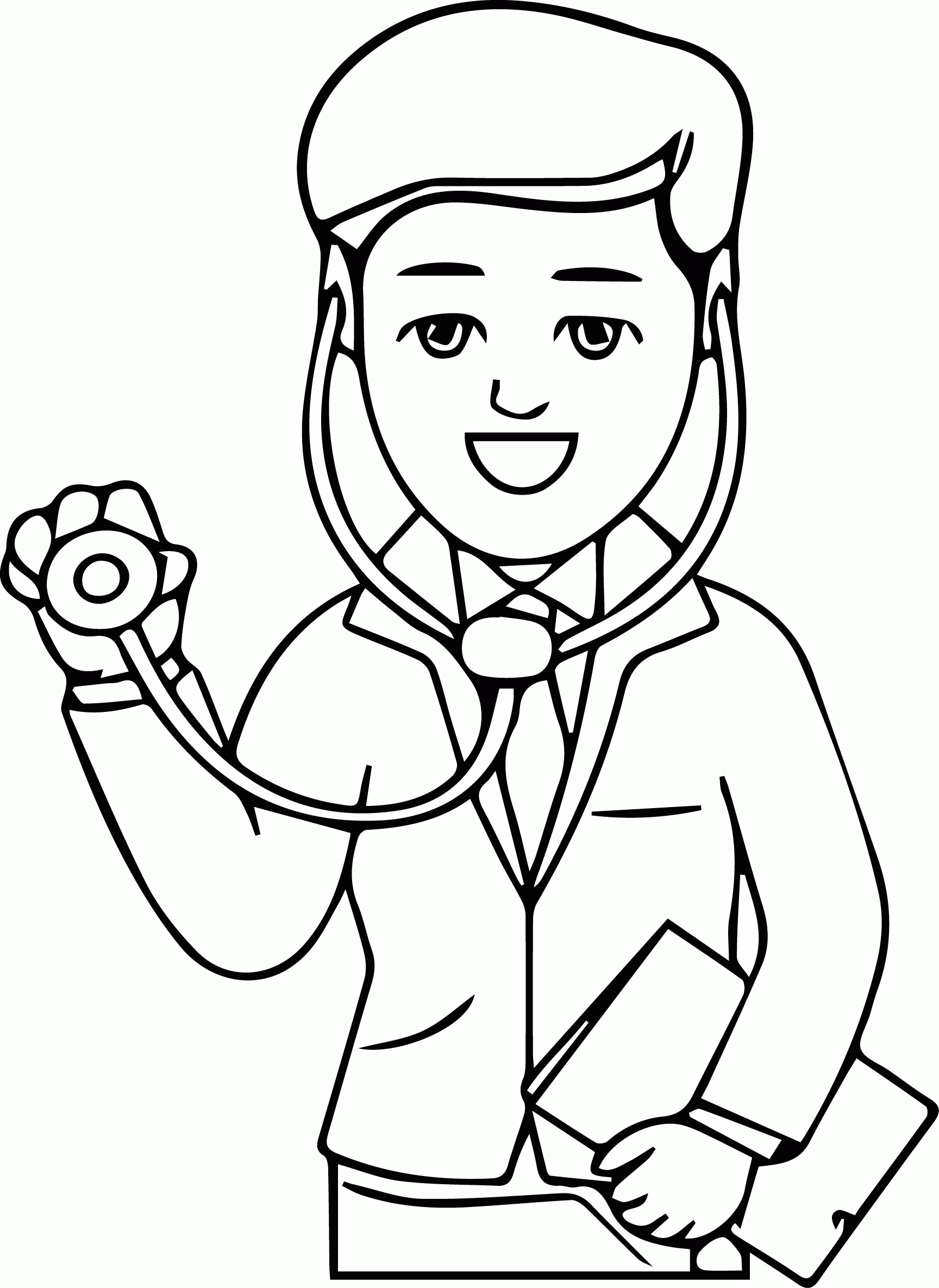doctor clipart black and white - Clip Art Library