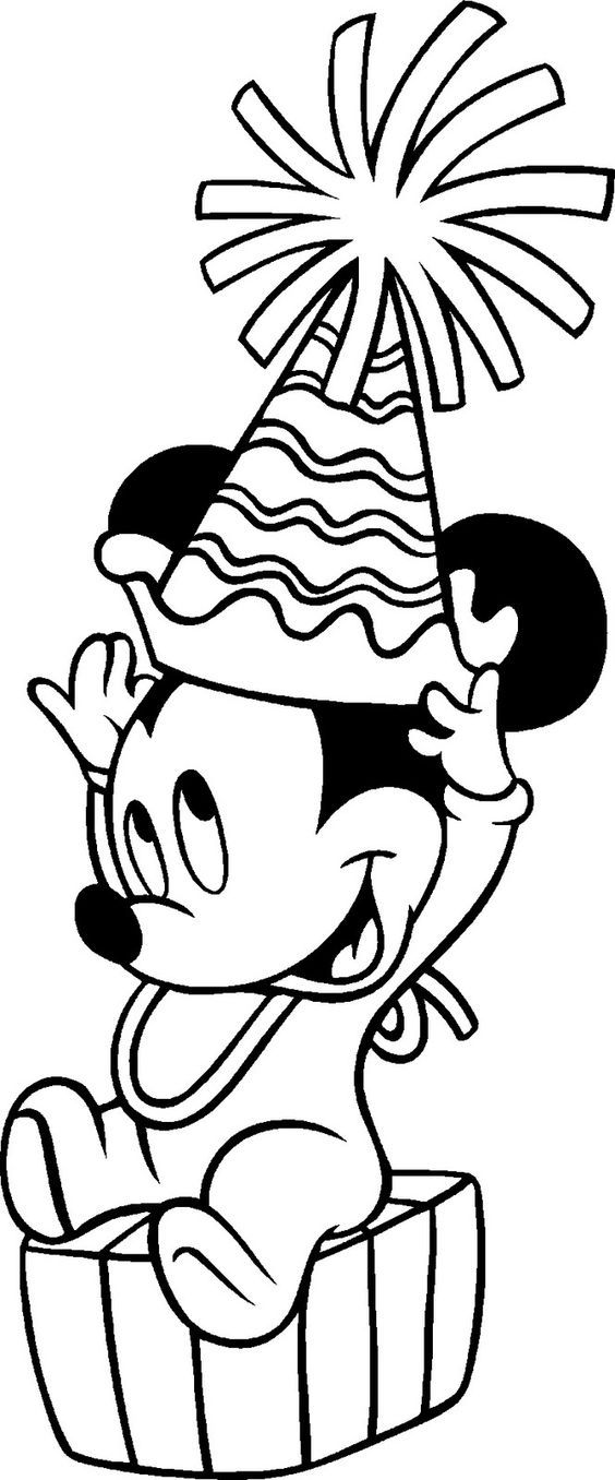 Disney Coloring Pages, Mickey Mouse Coloring Pages | Kids Crafts