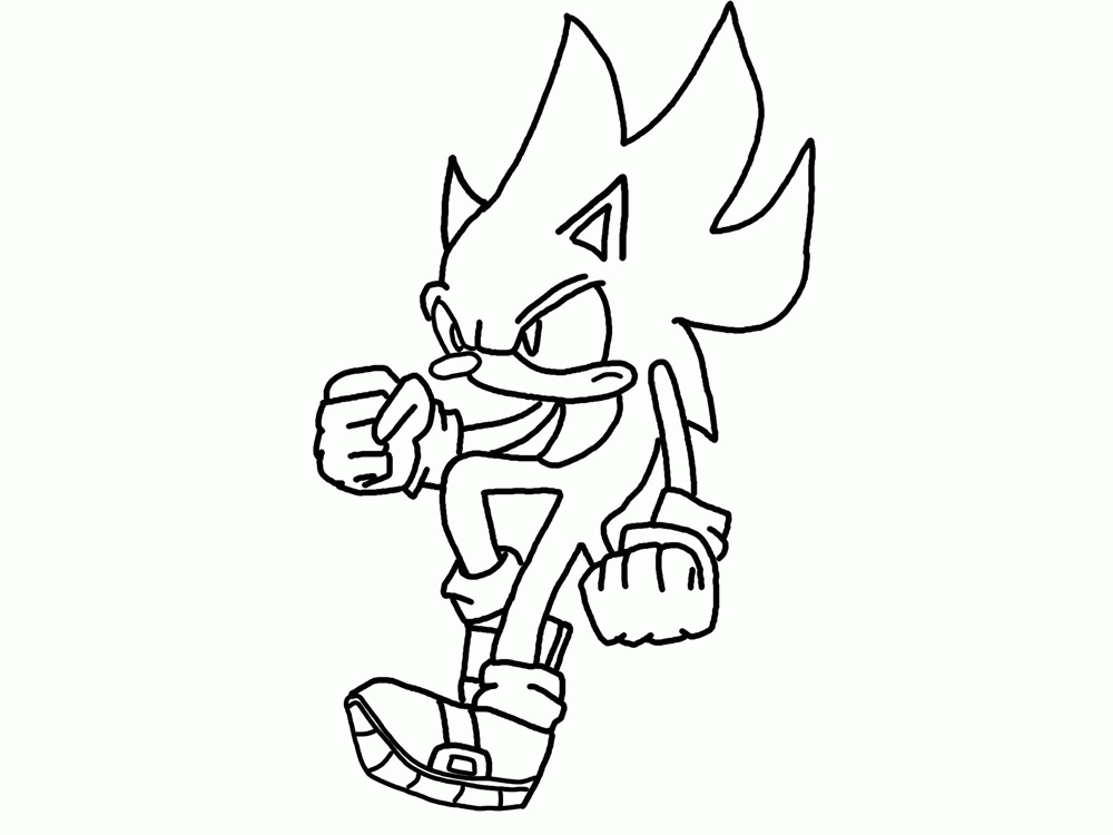 Metal Sonic Coloring Pages - Get Coloring Pages