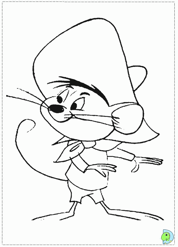 Free Speedy Gonzales Coloring Pages, Download Free Speedy Gonzales