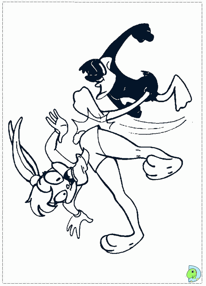 Daffy Duck Coloring Page
