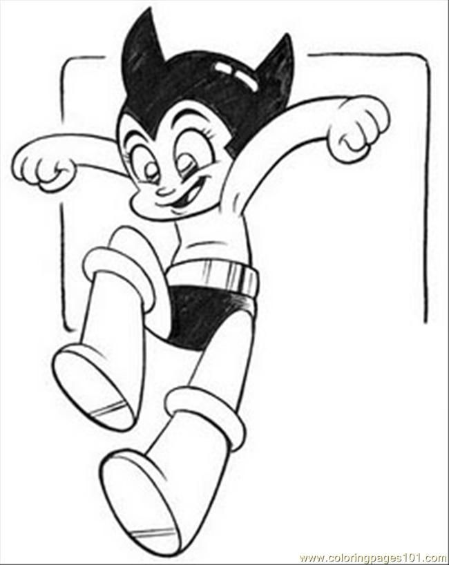 Coloring Pages Astroboy (Cartoons  Astro Boy) | free printable