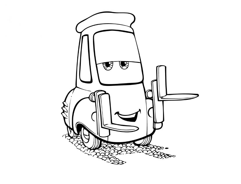 cars mator coloring pages