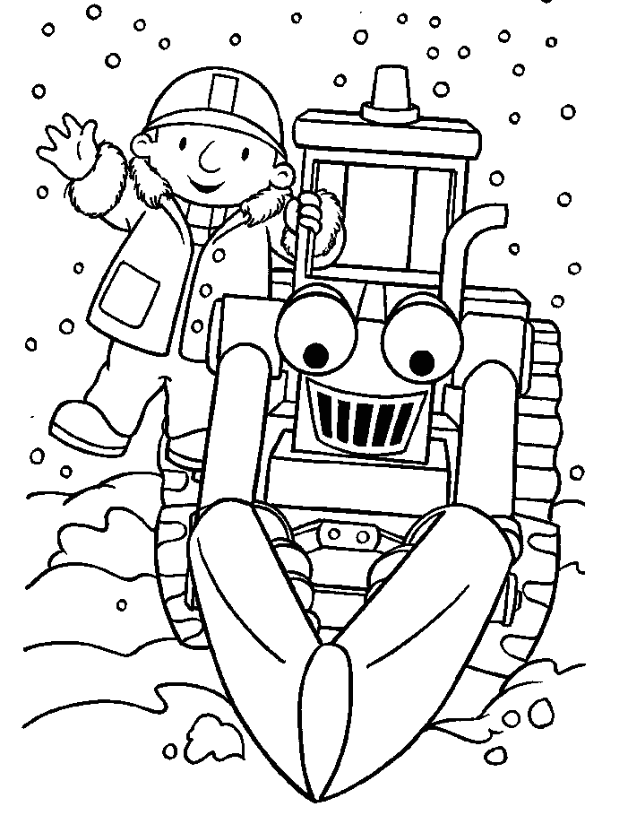 Bob the Builder Coloring Pages | Birthday Printable