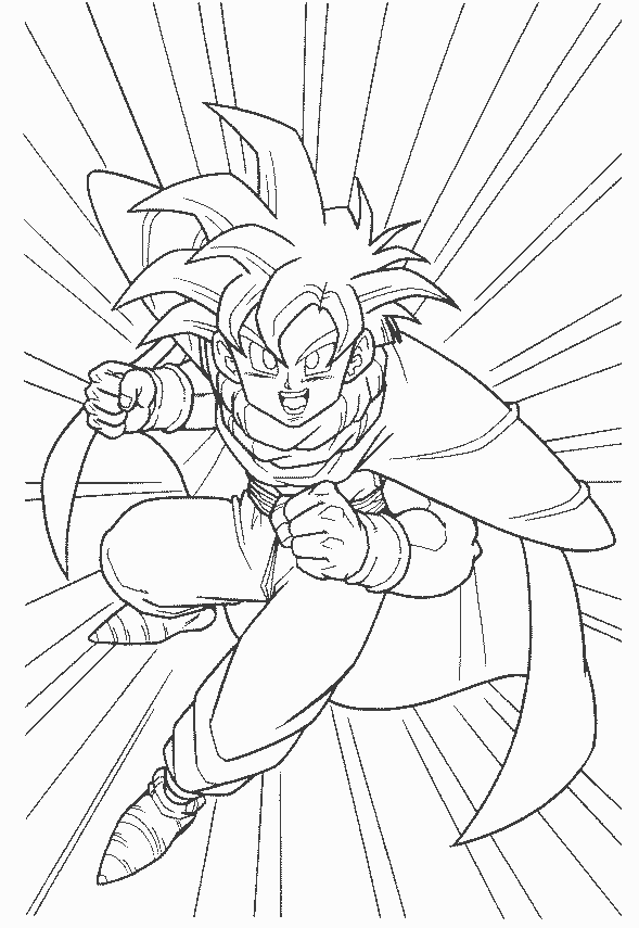 DBZ Coloring Pages | Coloring Pages To Print