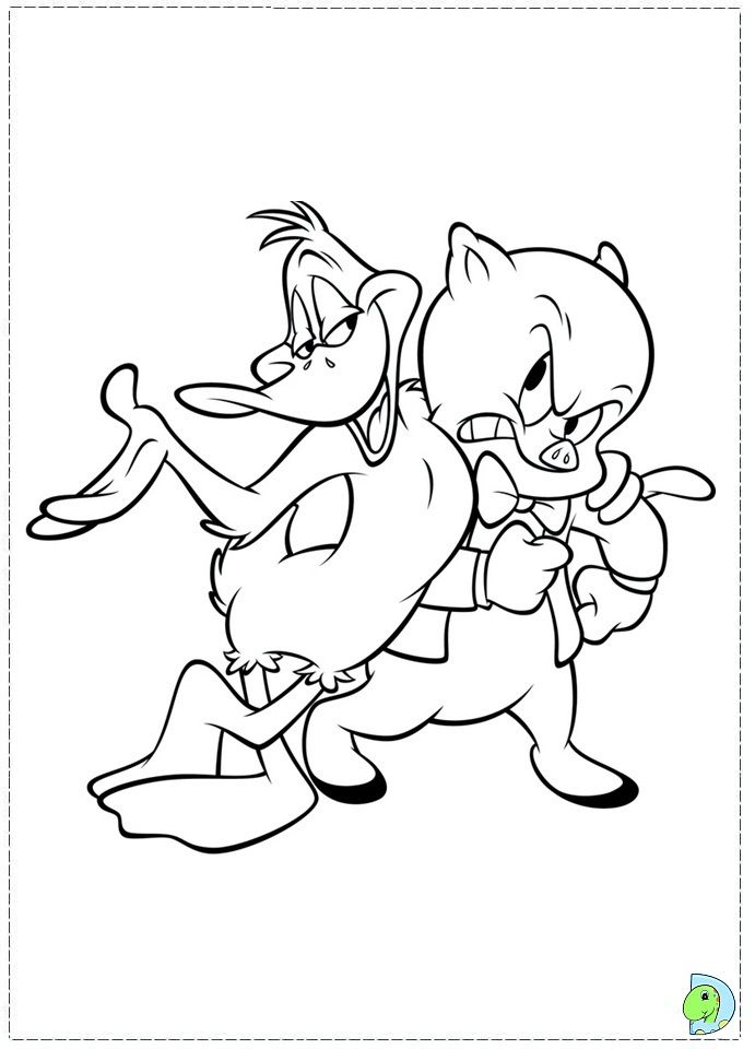 Free Porky Pig Coloring Pages, Download Free Porky Pig Coloring Pages ...
