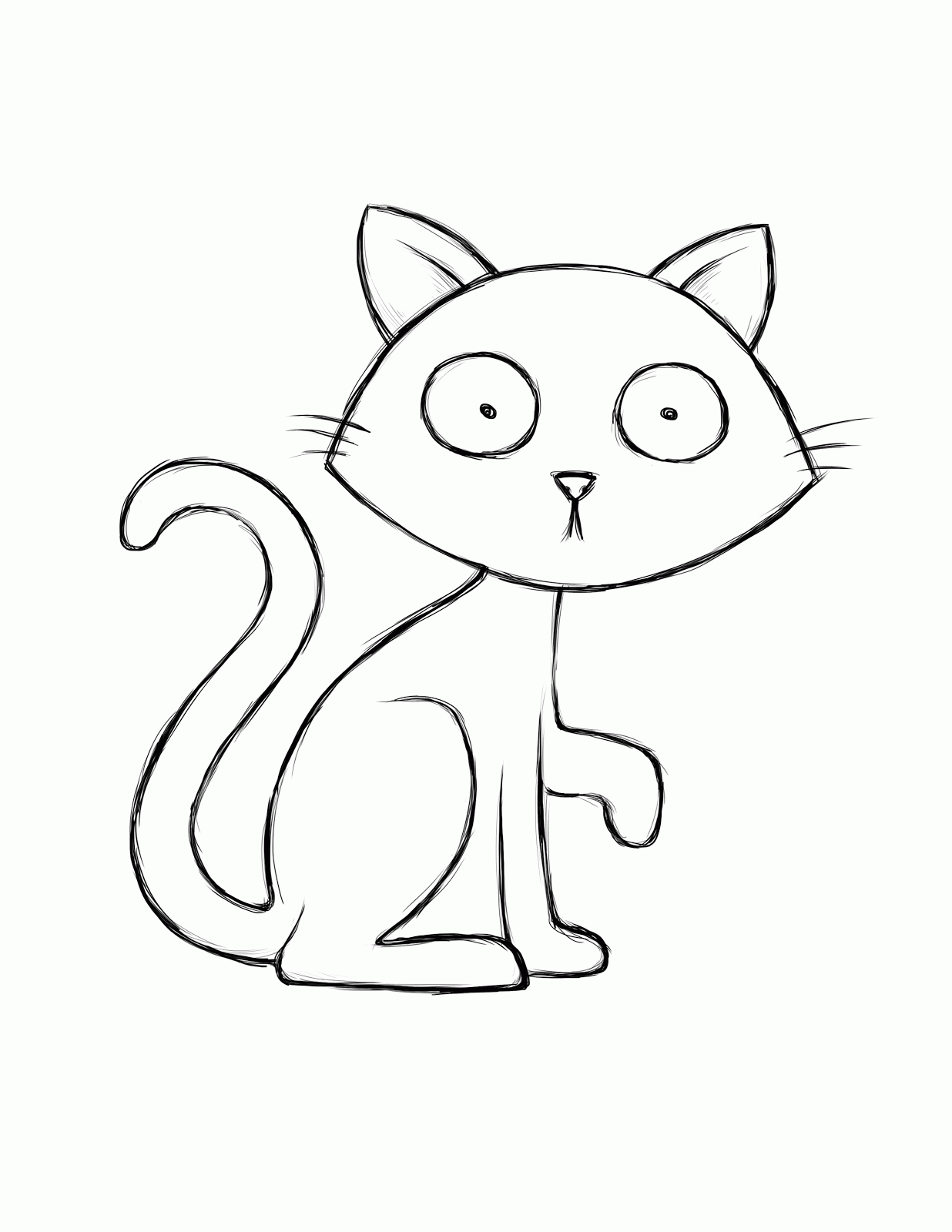 Постой рисунок. Картинки кошек для срисовки. Кошка рисунок легкий для срисовки. Рисунки котов для срисовки. Рисунок кошки для срисовки легко.
