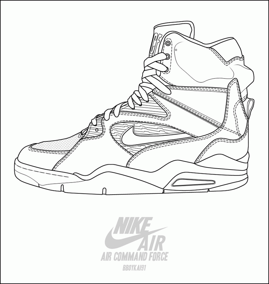 Free Nike Coloring Pages, Download Free Nike Coloring Pages png images ...