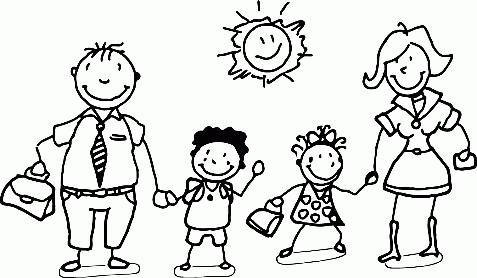 bluey-and-family-coloring-pages