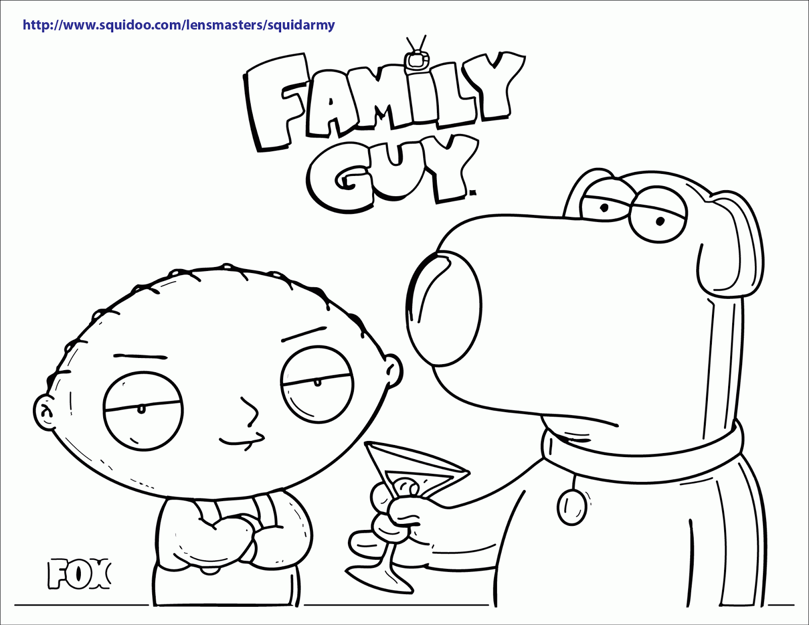 Free Stewie Family Guy Coloring Pages, Download Free Stewie Family Guy ...