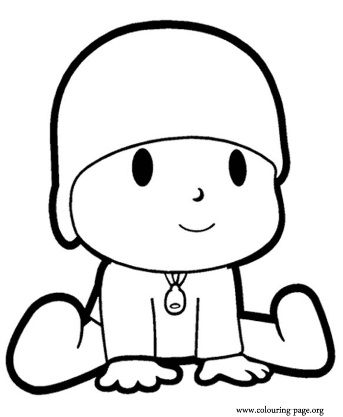 Desenhos Para Colorir Pocoyo - 567x794 PNG Download - PNGkit