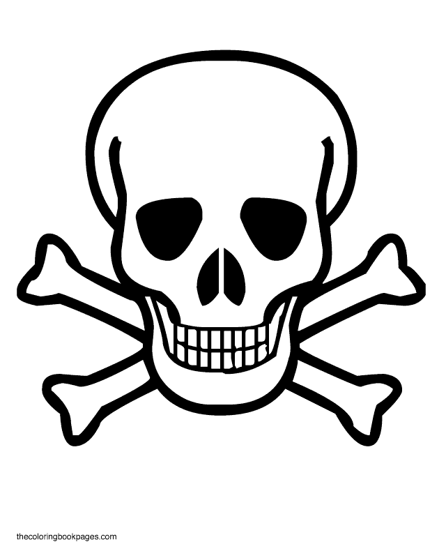 Free Pirate Skulls Coloring Pages, Download Free Pirate Skulls Coloring ...