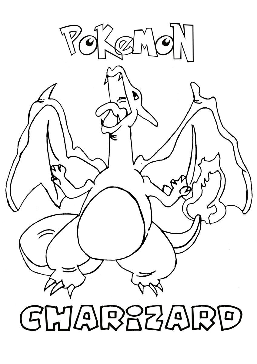 fire pokemon coloring pages Clip Art Library