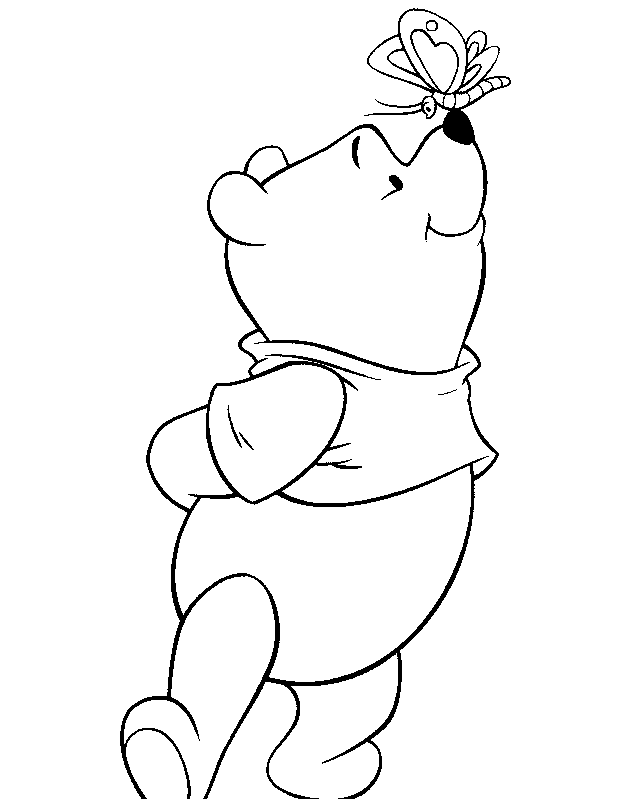 Winnie the Pooh Coloring Pages |Free coloring on Clipart Library