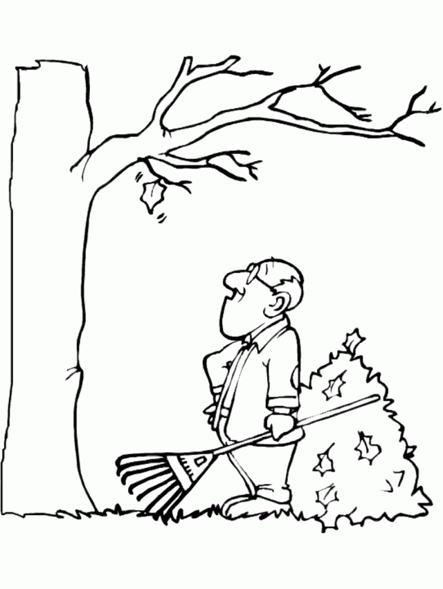 Fall Season Coloring Activity Fall Season Coloring Pages