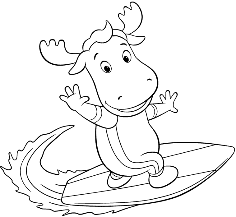 Backyardigans Coloring Page | Coloring Pages To Print