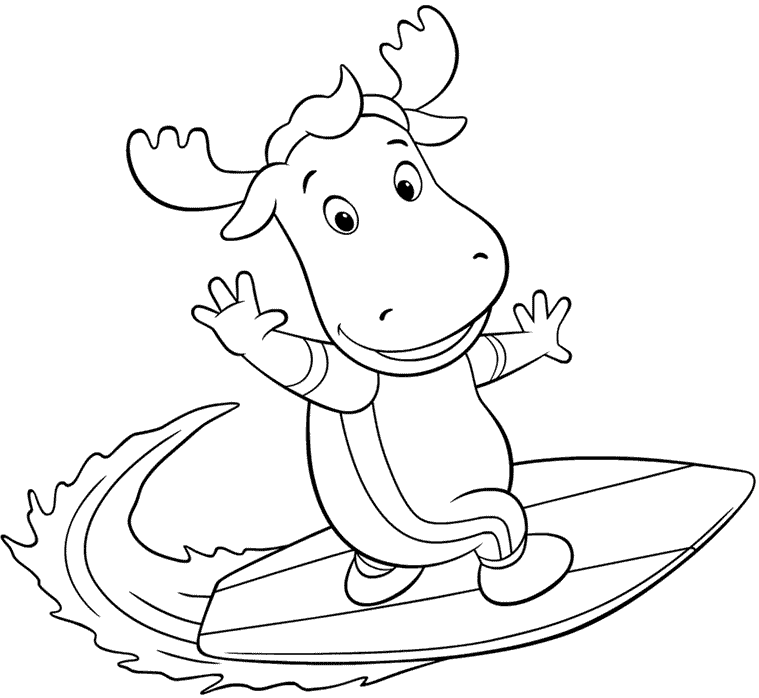 The Backyardigans Coloring Pages